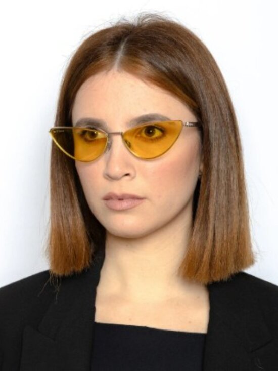 ETRO 0035/S 0000 W9 Cat Eye Sunglasses - Gold / Red main image 6